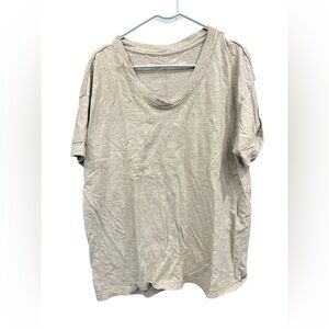 Aerie Light Tan Short Sleeve Tee